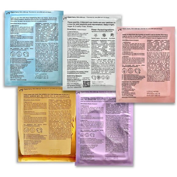 Sephora Beauty Mask Bundle—Face Sheet Masks~Eye Masks~Resurfacing Peel Mask - Picture 8 of 9